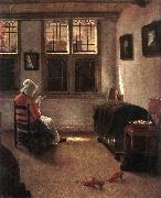 Reading Woman dg ELINGA, Pieter Janssens